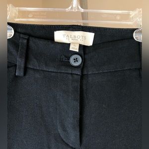 Talbots black pants, 4P curvy